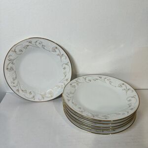 SET OF Six - Noritake China DUETTO‎ 6610 Salad/Dessert plate 8 1/4"